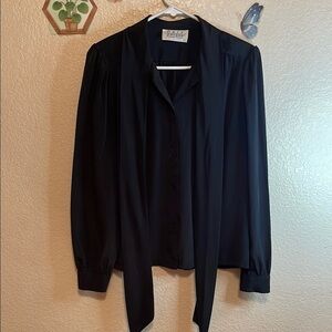 Elegant Black Blouse